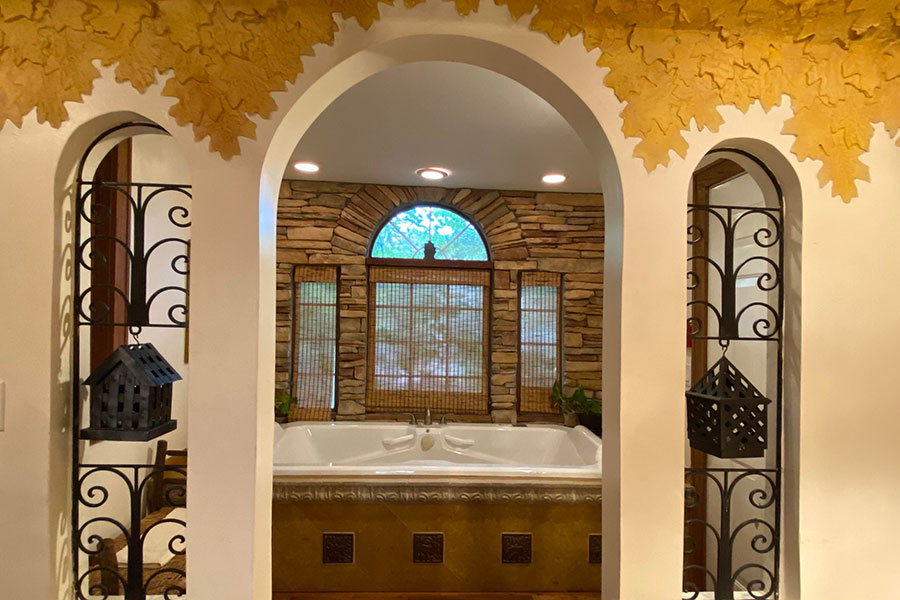 Autumn Canopy Jacuzzi