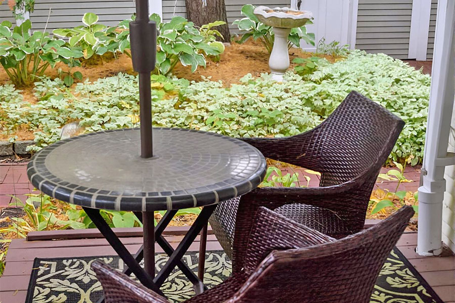 Indian Summer Room's Deck