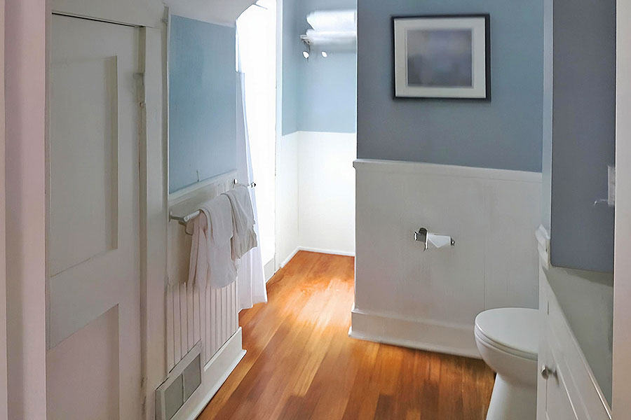 Winter Eden Room's Bathroom